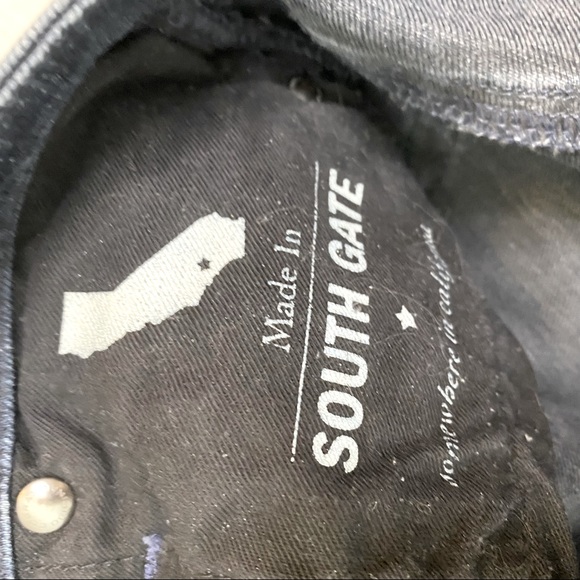 AG ADRIANO GOLDSCHMIED Dark Raw Hem the Absolute Legging Skinny Jeans Denim 25R - Picture 13 of 14